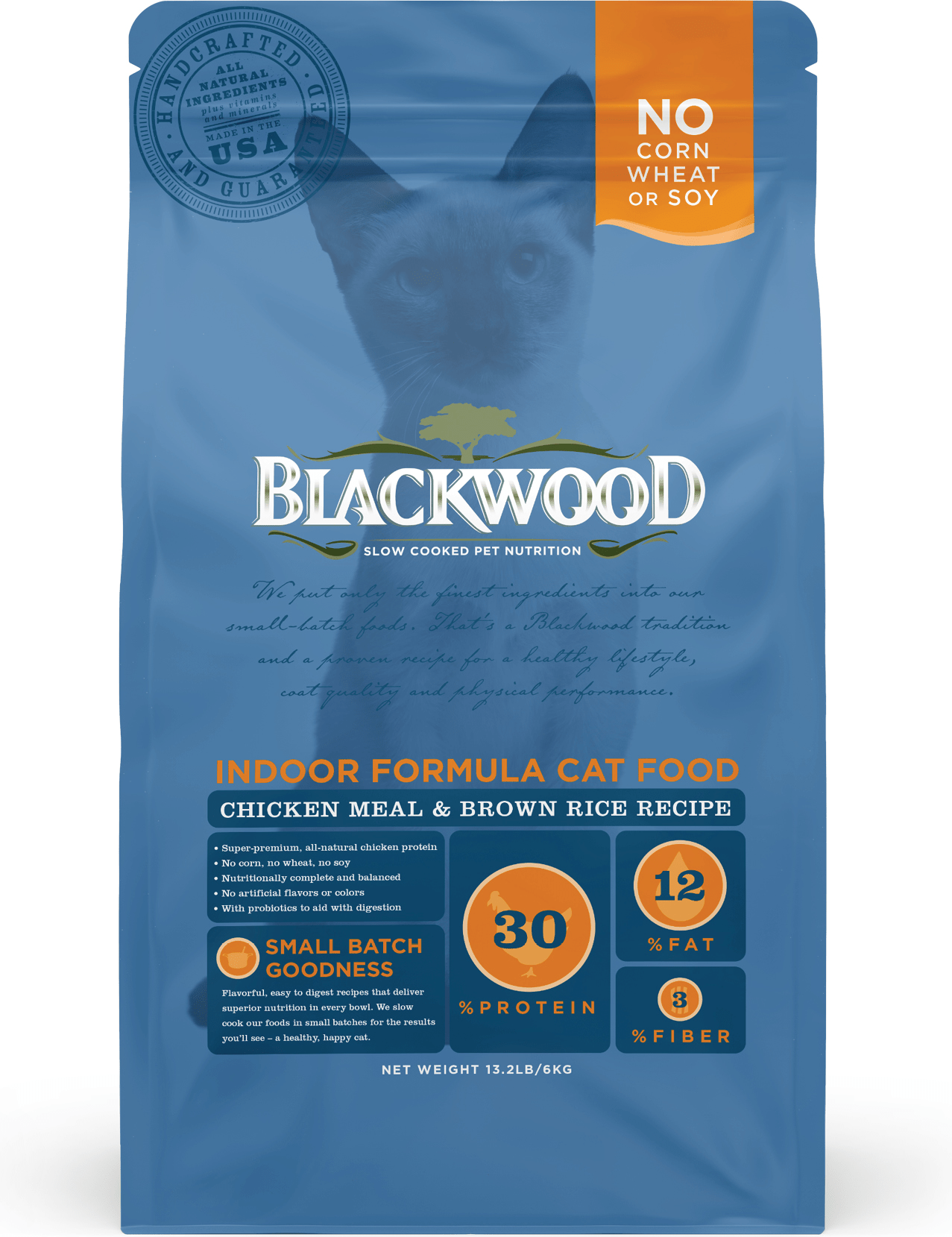 Blackwood Indoor Formula Chicken Meal & Brown Rice Recipe